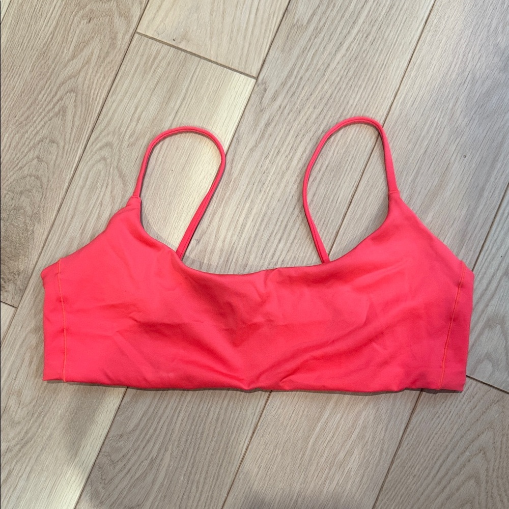 Left on Friday Sunday Bikini Top Rescue Red XL